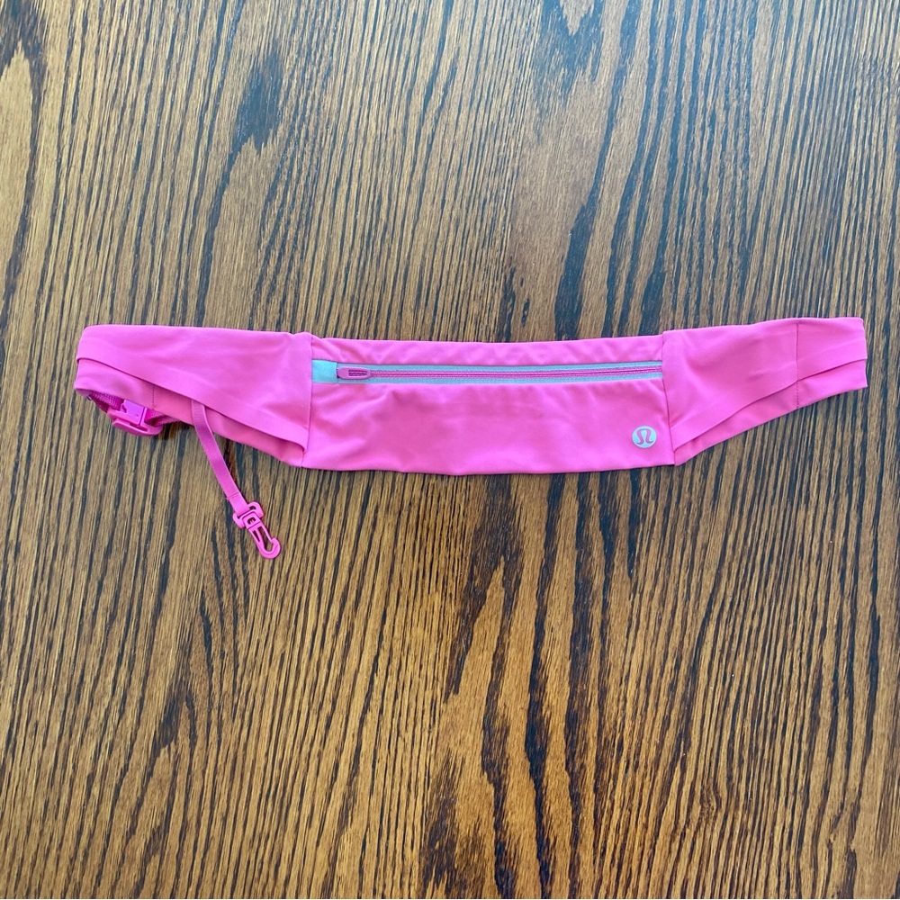 Lululemon Fast and Free Pink Running Belt